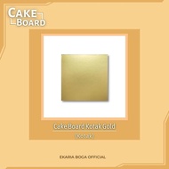 CAKE BOARD | Cake Stand | Cake Base | SQUARE COAST | GOLD BOX CAKE BOARD