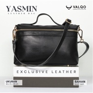 VALQO YASMIN Tas Wanita Kulit Sapi Clutch Pouch Tas Persit Perempuan