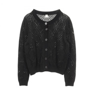 【二手】愛馬仕 HERMES H-Lift 2E2710DA *26-7710 人造絲棉質開襟衫 女款二手 A