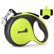 Pecute Retractable Leash with Poo Bag Holder, 8m/26.2ft Leash with 360° Tangle-Free Extended Leash