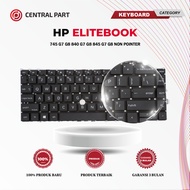 Keyboard hp Elitebook 745 g7 g8 840 g7 g8 845 g7 g8 Non Pointer