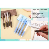 4 Pcs Black Ink Gel Pens Gel Pens Foam Pens Aesthetic Pens Plain Gel Pens