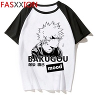 ญี่ปุ่นอะนิเมะ My Hero Academia เสื้อยืดผู้ชาย Boku No Hero Academia Todoroki เสื้อยืดคาวาอิเสื้อยืด