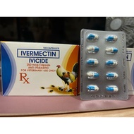Ivicide Ivermectin (10capsules) for Dogs and Fighting Cocks