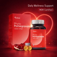 GoHerb 3 Highs Phyto Pomegranate Vege Fish Oil Heart Supplement (60Softgel)