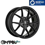 SPARCO PODIO 19インチ 5H114.3 8.5J +45 1本 ホイール グロスブラック スパルコ ポディオ シビックFC レクサスRCF WRXSTI