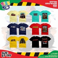6-14T Offroad Construction Dino Series T-Shirt By Mizu (Zainkids official)/ Boys' T-Shirt Car/ Boys'
