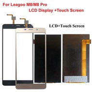 For Leagoo M8 M8 Pro LCD Display +Touch Screen Assembly lcd Digitizer free tools