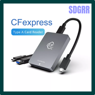 SDGRR CFexpress Type A Card Reader USB3.1 Gen2 10Gbps Card Reading Type C Memory Card Adapter for 4K/8K video SLR Laptop Accessories AWETG