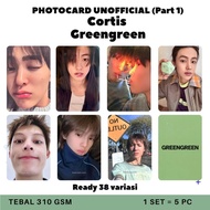 Cortism Photocard Unofficial Premium Photocard Greengreen Keonho James Juhoon Martin Seonghyeon