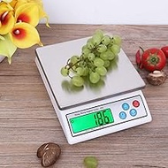 Electronic Kitchen Scales, 30kg 66lb Tare Function LCD Backlit Home Cooking Food Weighing Multifunct
