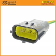 HX-3970-M 3 Pin Automotive Socket Connector