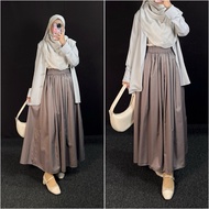 KATUN Yona Skirt long umbrella Skirt made of cotton, pregnant women friendly, length 100cm, height 1