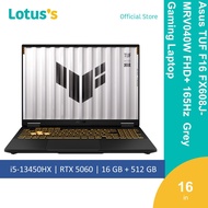 Asus TUF F16 FX608J-MRV040W FHD+ 165Hz  Grey Gaming Laptop (i5-13450HX16GB512GBNV 8GB16"W11)