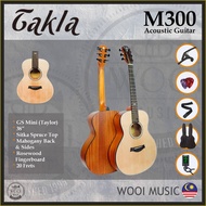 TAKLA M300 Acoustic Guitar 38'' (Free Bag, Strap, Tuner, Pick &amp; Capo) GS Mini