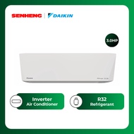 Daikin FTKU Series R32 3.0HP Inverter Air Conditioner (Deluxe) - DAI-FTKU71B/RKU71B