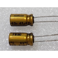 Nichicon FW 47uf 63v capacitor Capacitors