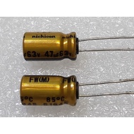 Nichicon FW 47uf 63v capacitor