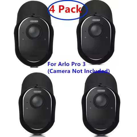 4 Pack Cover Skins for Arlo Pro/2 or Arlo Pro 3/Arlo Go Wireless Security Camera,Water and UV Resist
