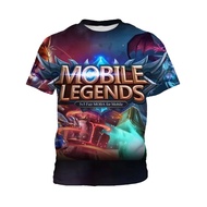 Endless Showdown MOBILE LEGENDS Games Children's Fashion Short Sleeve T-shirt 3D Printing T-shirt Bo