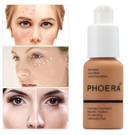 PHOERA Liquid Concealer Full Coverage Foundation Face Makeup Cream Moisturizer Primer Hot Sale TALLE
