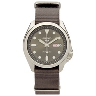 Seiko 5 Sports Grey Automatic SRPE61K1 SRPE61 SRPE61K Analog Nylon Watch