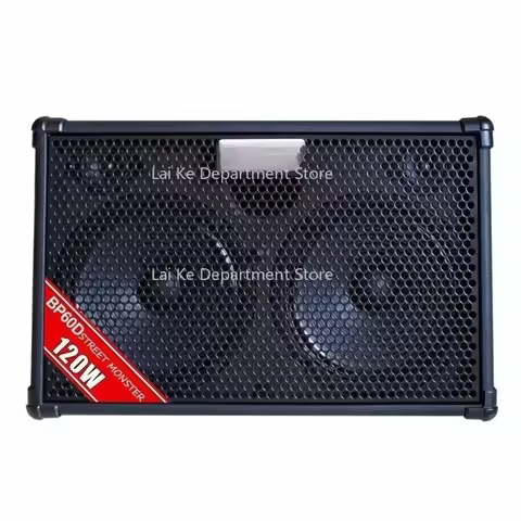 Coolmusic BP60D Acoustic Electric Guitar Amplifier Speaker Ukulele Piano Sax Practice Built-in Choru