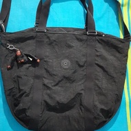 ⛔ SUDAH LAKU ⛔Kipling Travel bag L besar tas minggat_nilon_hitam