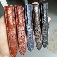 Crocodile Leather Watch Strap
