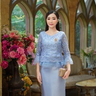 GBK ชุดออกงาน งานแต่ง ชุดงานบวช  มี2สี รหัส 1019