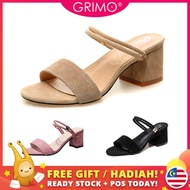 READY STOCK💝GRIMO Tarte Heels Women's Kasut ks07878