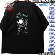 NASA T-SHIRT BIG SIZE CODE HD754 JUMBO 2XL 3XL 4XL 5XL 6XL 7XL 8XL 9XL 10XL