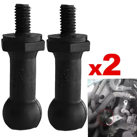 2x Car Engine Plastic Top Cover Ball Mounting Bolt For Audi Q3 Q7 A3 A4 A5 TT Coupe S3 S4 S5 03L1031