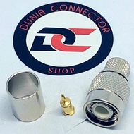 RM74... TNC MALE CONNECTOR LMR400 CRIMPING
