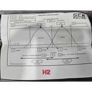 RS150 RACING CAMSHAFT H1 H2 H3
