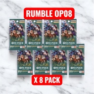RUMBLE 8 pack OP08 Two Legends One piece TCG