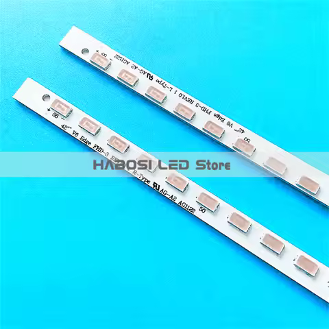 100% New 2pcs/Kit LED Strips for 42 TV 42E96RS 42E82RD 3DTV42860IX 42LV450U 42LW450U 42TL525U 42LW45