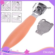 [Lowest Price]Cosmetic Tool Corn Pedicure Foot File Callous Remover with 10pcs Blades
