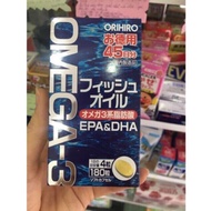 Omega 3 fish oil Orihiro 180 tablets