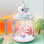 Sanrio 美樂蒂 Melody   玉桂狗 cinnamoroll  可羅米 Kuromi  奶油膠等  卡通 燭台 小夜燈 擺設 擺件 diy 成品 材料包 心意禮物手工 生日 情人節 聖誕節 