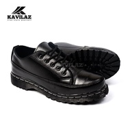 KAVILAZ true style yourself Sepatu Pria Formal Kerja Oxford Carlos Dokmart Black Doff Kode Z8