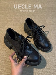 MASHUJIA | Leather Lofers Vintage Style