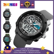 READY STOCK WN  SKMEI 1361 Dual Time GMT Digital LED Original Sports Men Watch Jam Tangan Lelaki