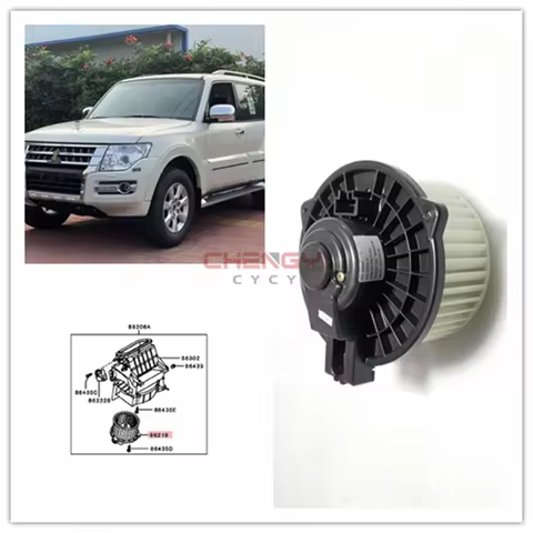 AC Fan Heater Ventilatore Motore Blower For Pajero Montero V83W V85W V93W V97W V98W 7801A502