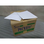 5x7 White Envelope 140mm x 197mm | 5 1/2" x 7 3/4" Sampul Putih