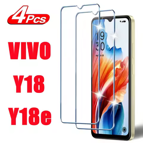 1/4 piece high-definition tempered film HD+Xiaomi high-quality tempered glass For VIVO Y18 Y18e scre