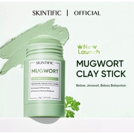 Skintific mugwort Acne clay Stick 40gr / skintific mugwort / clay mask / mugwort clay mask / skincar