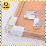 MTOTO (4 Pieces) Table Corner Protector Shockproof Made Of Silicone Rubber. There Are Many Colors To