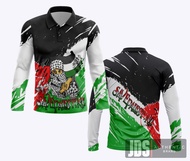 Kaos palestina pria 2023 anak dewasa wanita jersey palestina lengan panjang pendek
