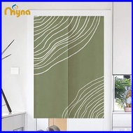Langsir Dapur Door Curtain Bedroom Kitchen Partition Curtain Bathroom Shade Curtain Japanese Style Feng Shui Curtain